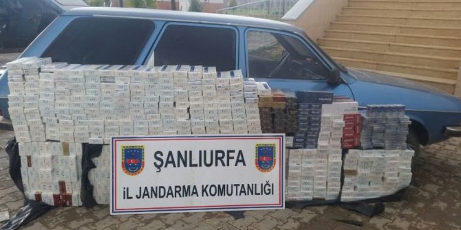Jandarmadan Kaçak Sigara Operasyonu
