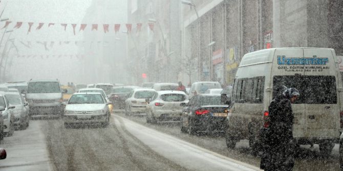Doğu Anadolu Yeniden Kar Altında