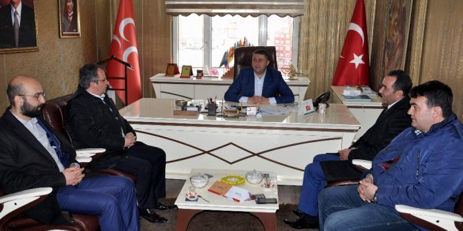 Ak Parti Yozgat İl Teşkilatından, Mhp İl Başkanlığına Ziyaret