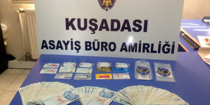 Sahte Kredi Kartı Çetesi Kuşadası’nda Yakalandı