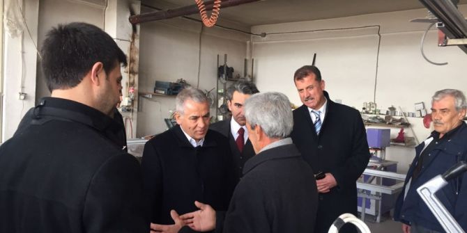 Milletvekili Boynukara Sanayi Esnafıyla Bir Araya Geldi