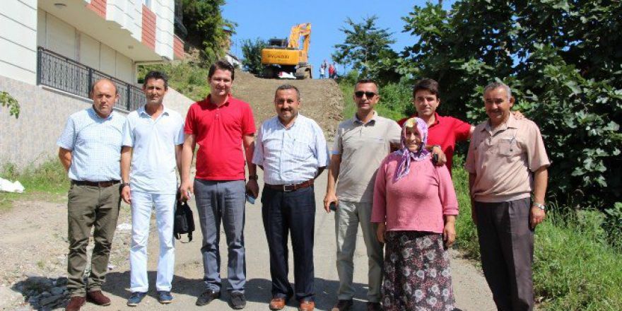 Giresun Belediyesi Ekipleri Aksu Ve Çaykara Mahallesinde Çalışmalarını Sürdürüyor