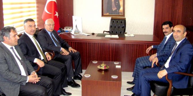 Milletvekili Erdoğan’dan Kaymakam Bağlı’ya Hayırlı Olsun Ziyareti