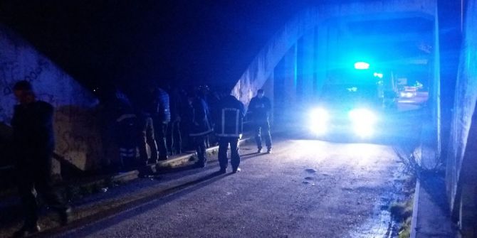 Eski Sakarya Köprüsünde İntihar Girişimi