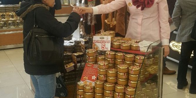 Tuğba Kuruyemiş’in Yeni Ürünü Fıstık Ezmesi Stantlarda Yerini Aldı