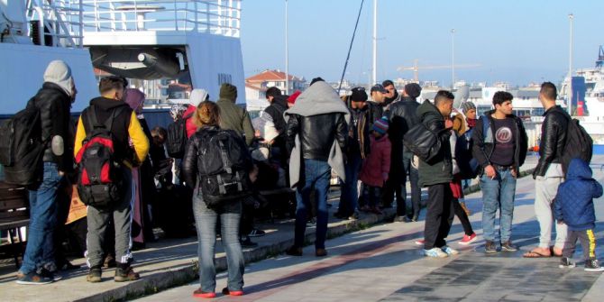 Çeşme’de 46 Sığınmacı Yakalandı