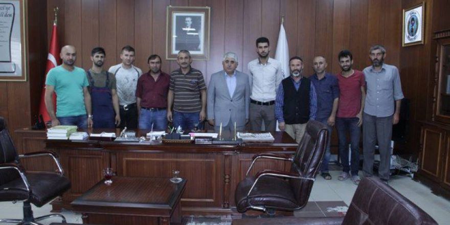 Sorgun Sanayi Esnafı Belediye Başkanı Ahmet Şimşek’i Ziyaret Etti