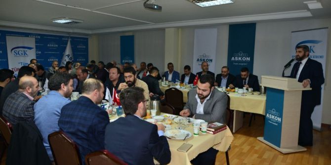 Canbolat, Askon Üyelerini Yeni İstihdam Ve Teşvik Konusunda Bilgilendirdi