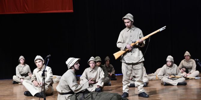 Mamaklı Öğrencilerden Çanakkale Zaferi’ne Özel Anma