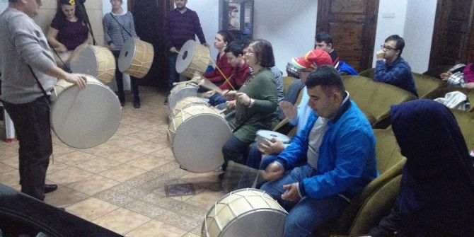 İzmit’te Engellilere Ritim Kursu Etkinliği