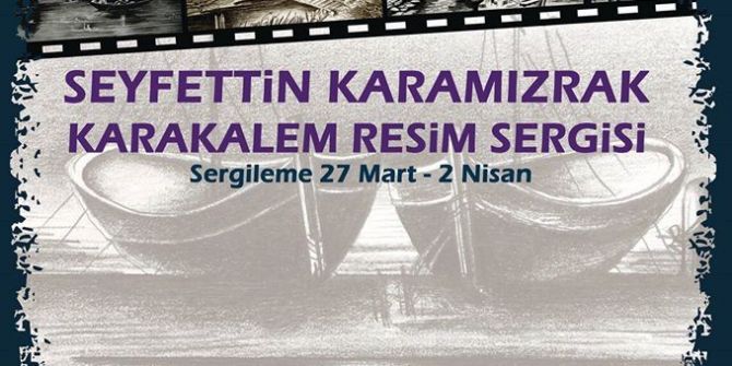 Eğitimci Karamızrak’tan Karakalem Sergisi