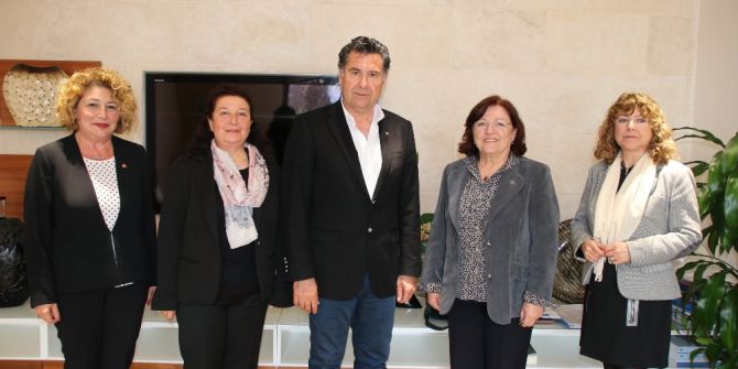 Çydd Bodrum Şubesi, Başkan Kocadon’u Ziyaret Etti