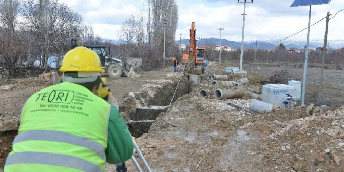 Korkuteli’nde Kanalizasyon Seferberliği