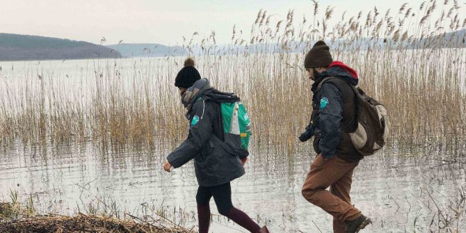 Doğaseverler ’Su İçin Yürüdü’