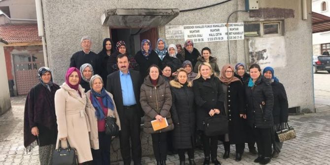 Ak Parti Eskişehir İl Kadın Kolları Referandum Çalışmalarını Sürdürüyor