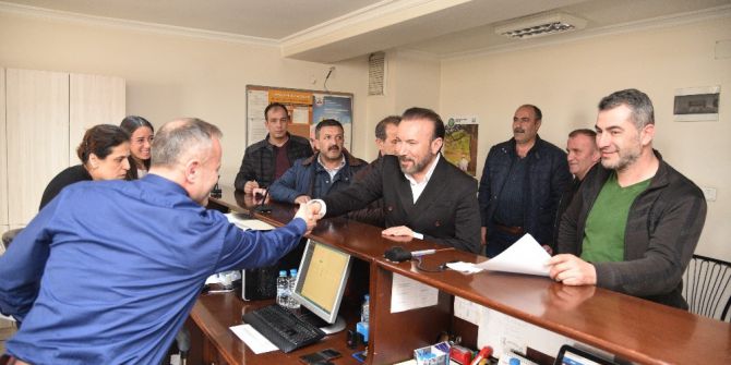 Başkan Doğan Ve Yılmaz’dan Esnaflara ’Evet’ Çağrısı