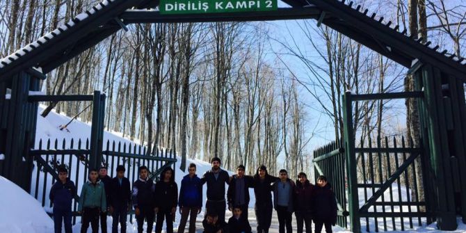 Bilgievi Öğrencileri Zirvede Çanakkale Zaferini Kutladı