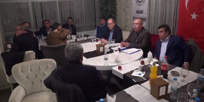 Aksaray Ticaret Borsası Ortaköy’de İstişare Toplantısı Düzenledi