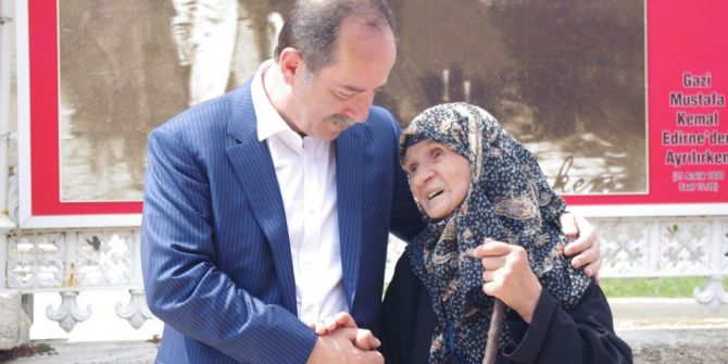 Edirne Belediye Başkanı Gürkan, Yaşlılar Haftası’nı Kutladı