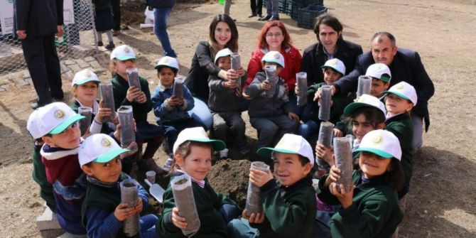 Yozgat’ta Tohumlar Fidana Fidanlar Ormana Dönüşüyor