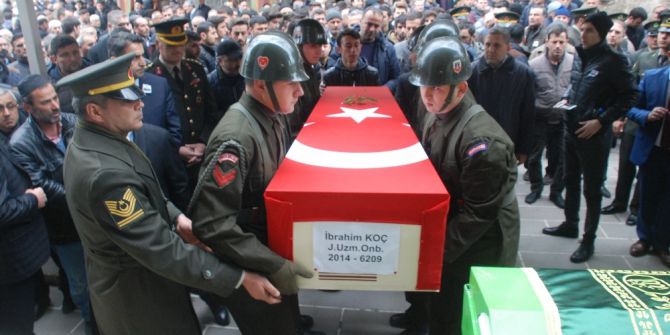 Uzman Onbaşı Koç, Son Yolculuğuna Uğurlandı