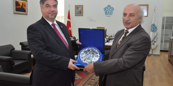 Irak Büyükelçisi Al-alawi’den Neü’ye Ziyaret