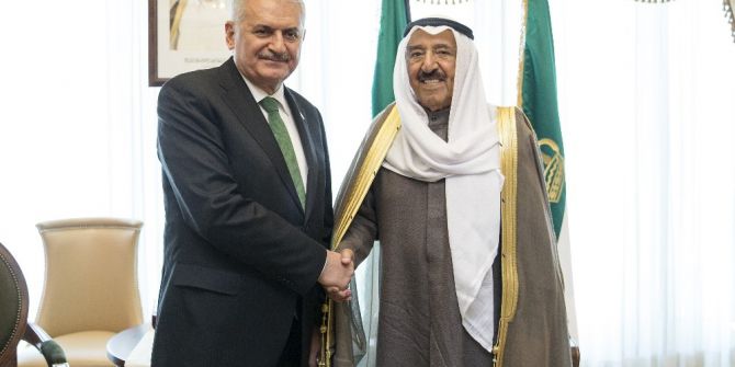 Başbakan Yıldırım, Kuveyt Emiri El-sabah İle Bir Araya Geldi