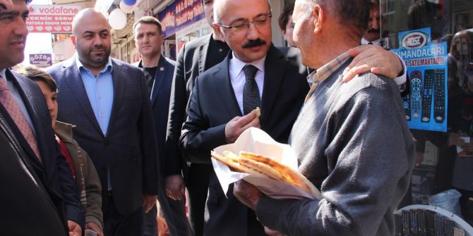 Bakan Elvan, Esnaf Turunda Destek İstedi