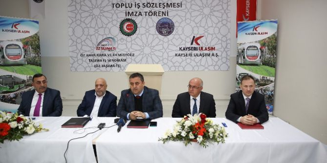 Ulaşım A.ş.’de Toplu Sözleşme Sevinci