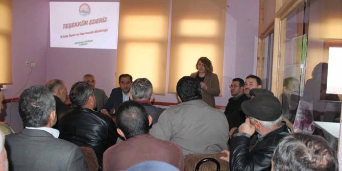 Bartınlı Çiftçilere Tarımsal Destekler Anlatıldı