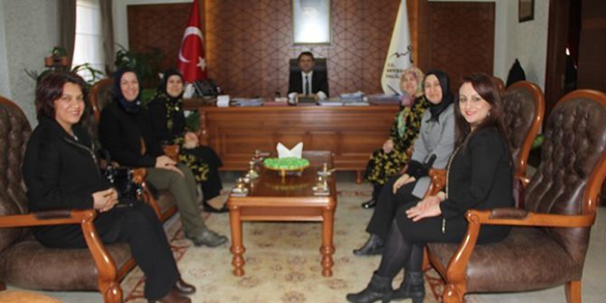Eğitim Bir Sen Kadın Kollarından Vali Aktaş’a Ziyaret