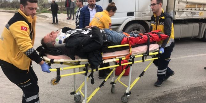 Bursa’da Motosiklet Kazası: 1 Yaralı