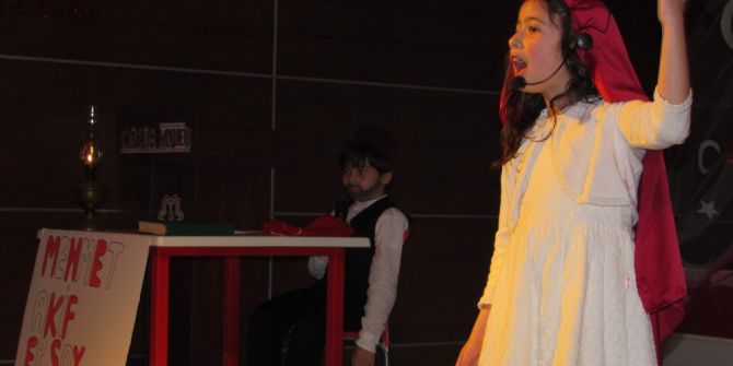 Çözüm Kolejinde "Güzel İstiklal Marşı Okuma" Yarışması.