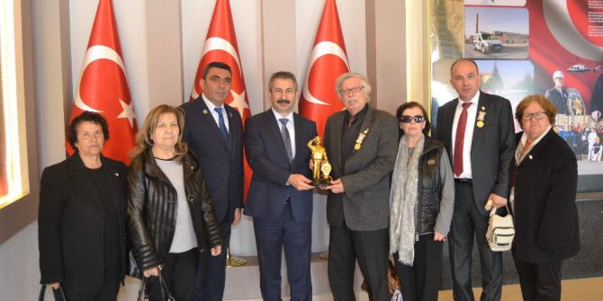 İl Emniyet Müdürü Dinç’e Şehit Ve Gazi Derneklerinden Ziyaret