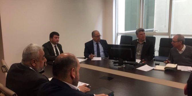 Başkan Kutlu Çevre Ve Şehircilik Bakanlığında Yatırımları Görüştü