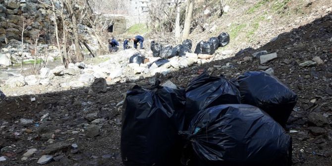 Uludere Belediyesi Temizlik Çalışması Başlattı