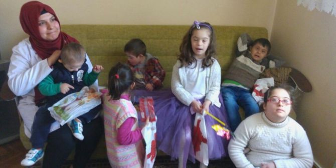 Belediye Çalışanları Down Sendromlu Çocuklarla Bir Araya Geldi