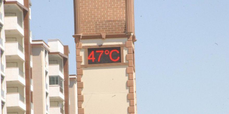 Diyarbakır’da Termometreler 47 Dereceyi Gösterdi