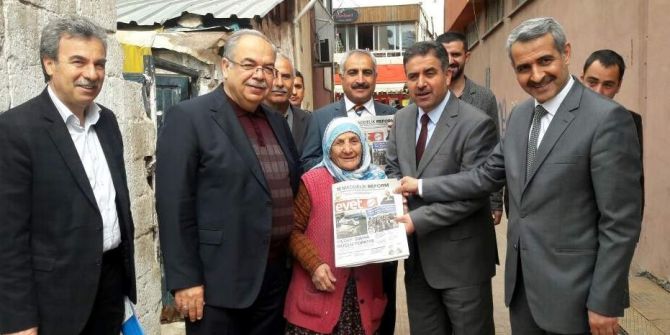 Milletvekili Halil Fırat Referandum Çalışmalarına Devam Ediyor