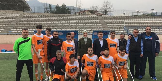 Ayyıldız Ampute Futbol Takımı Liderliğini Sürdürüyor