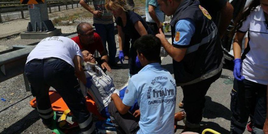 Tarsus’ta Trafik Kazası: 4 Yaralı