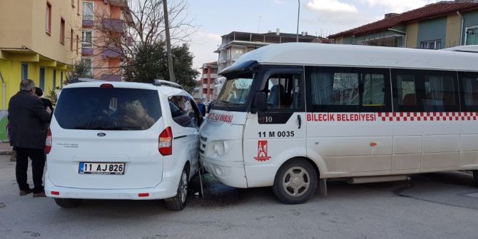 Bilecik’te Trafik Kazası: 2 Yaralı