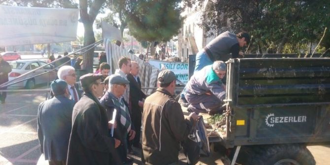 Aydın’da Yeşile 4500 Fidanlık Katkı