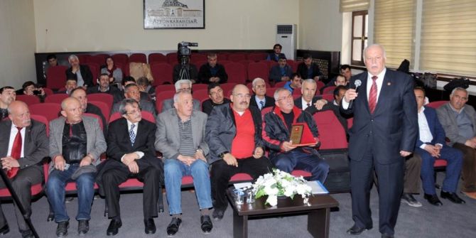 Vali Yıldırım, “Halk Toplantısı” Yaptı