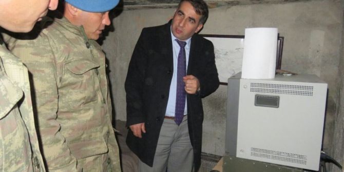 Kaymakam Ercan Öter, Askeri Üst Bölgelerini Ziyaret Etti