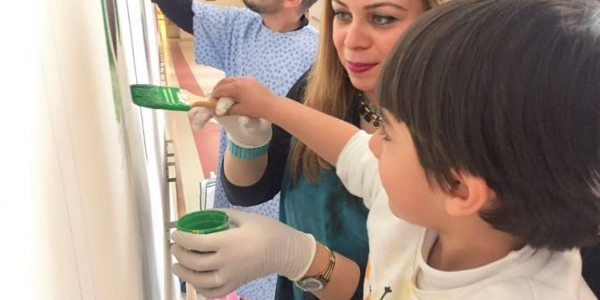 Harran Üniversitesi Çocuk Servisinde Hastalar Sanatla İyileştirilecek