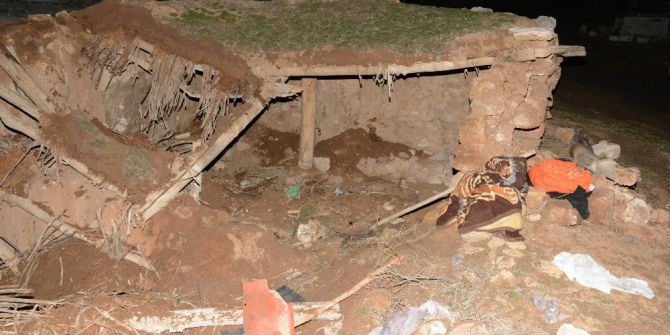 Aksaray’da Mandıra Çöktü: 1 Yaralı