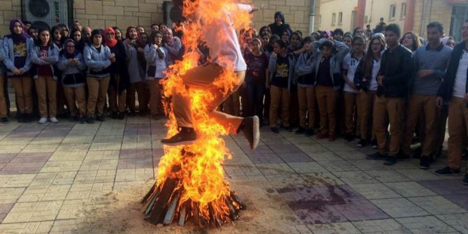 Nedim Ökmen Anadolu Lisesinde Nevruz Şenliği