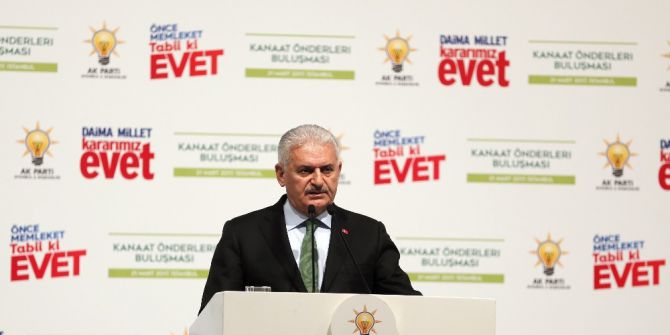 Başbakan Yıldırım: “İnşallah ‘Evet’ Çıkacak Terör Örgütü De Bitecek"