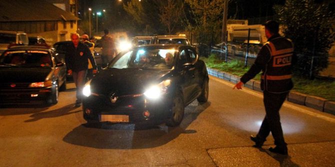 Samsun Polisinden Şüpheli Araç Uygulaması